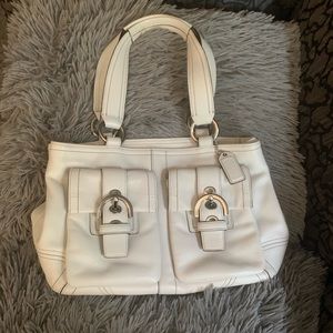 Authentic White Coach purse